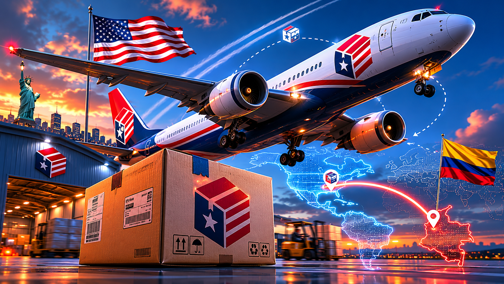 Vuelos USA-Colombia